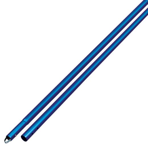 CC289SB 6' Anodized Aluminum Swaged Handle 1-3/4 Blue
