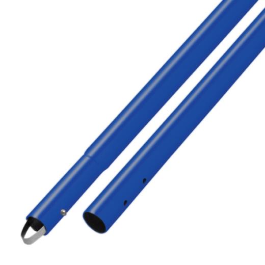 CC289SBC 6' Aluminum Button Handle W/ Insert 1-3/4 Diameter