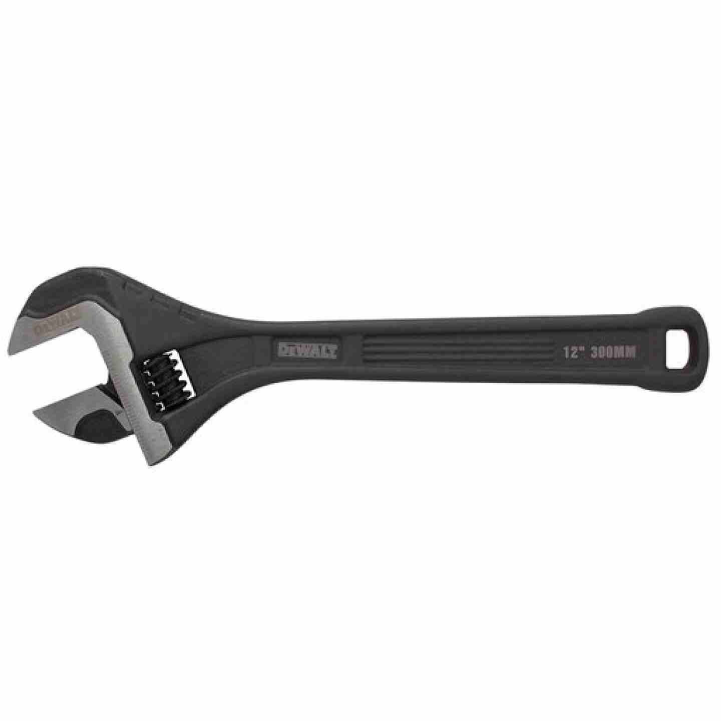 DeWalt Metric and SAE Adjustable Wrench 12 in. Long  Image 1