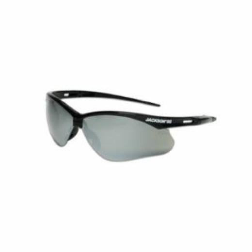 Jackson Safety Glasses with Black Frame and Smoke Lens