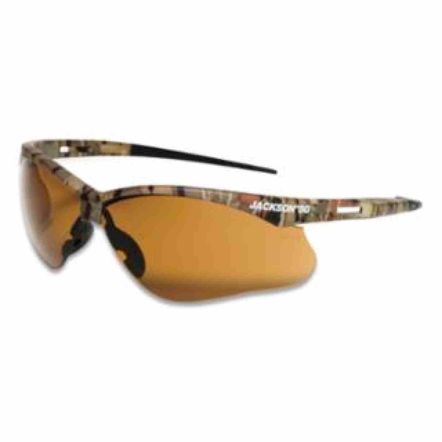 Jackson Safety Glasses with Camo Frame and Bronze Lens Image 1