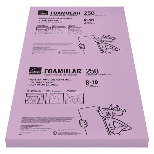 Foamular 250 2" x 42" x 96" SE Rigid Insulation