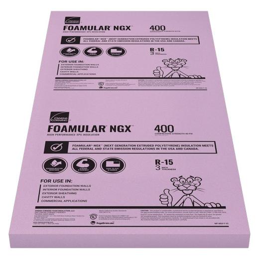 Foamular 250 3" x 48" x 96" SE Rigid Insulation
