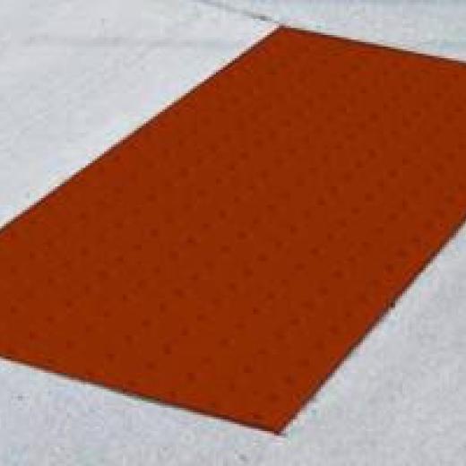 ADA Solutions Surface Applied Tactile 24"x36" Brick Red