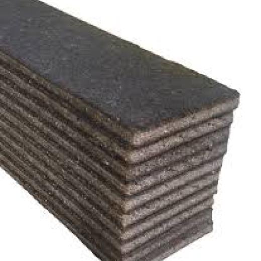 1/2" x 8" x 5' Fiber Expansion Joint 