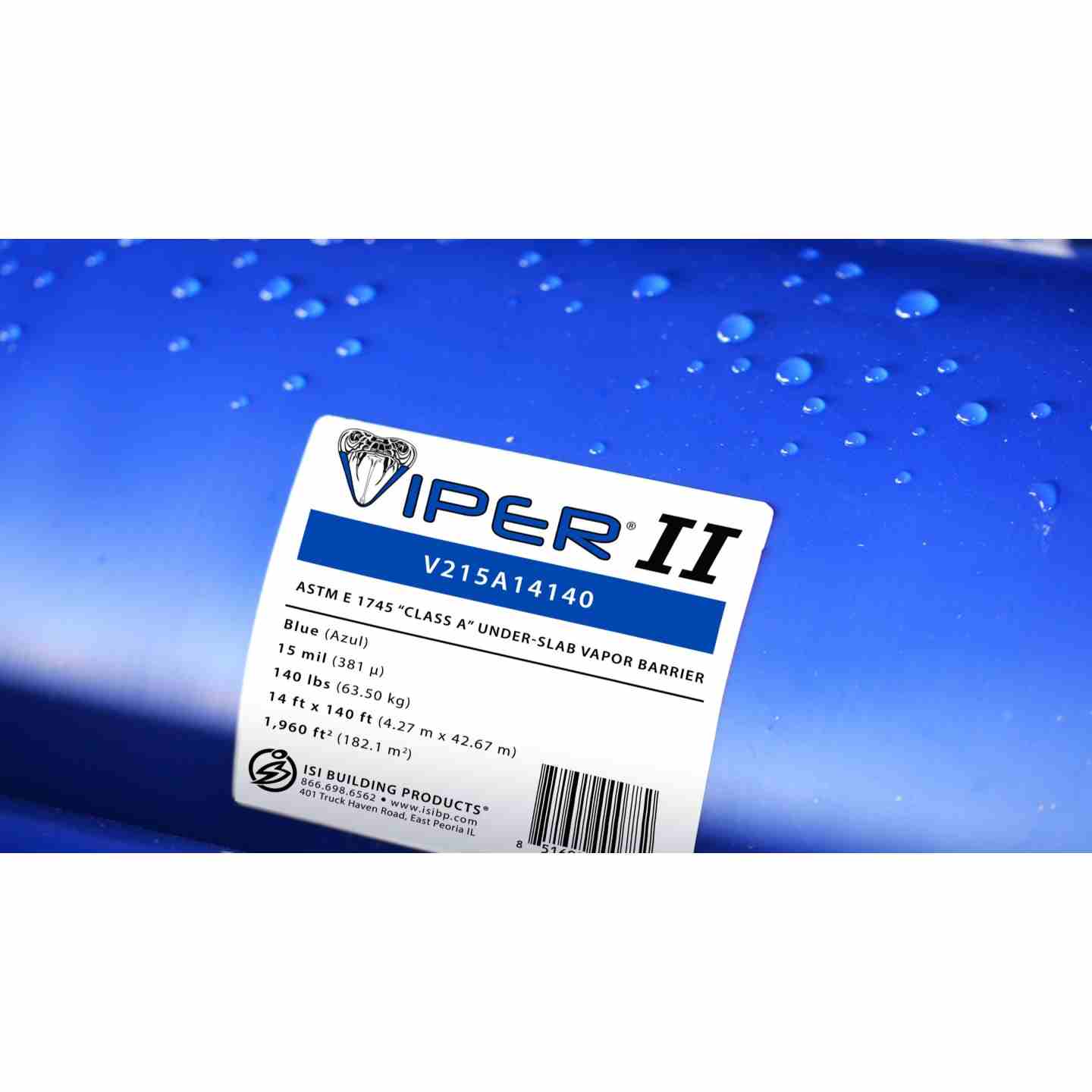 14' x 140' 15 Mil Vapor Barrier Image 2