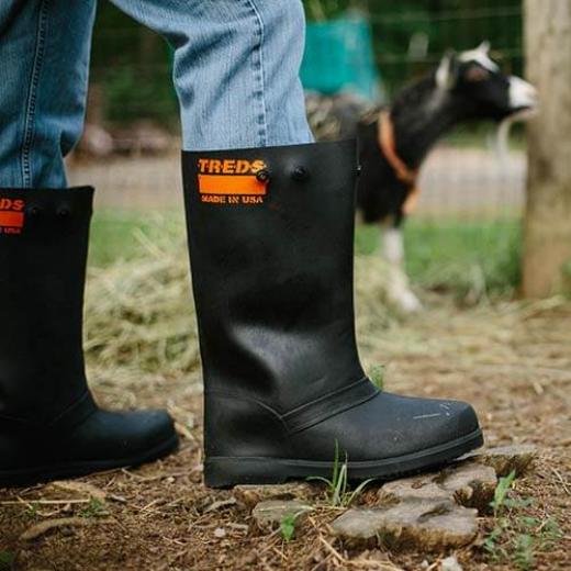 Treds 17" Rubber Concrete Boot/Overboot Large/Extra Large