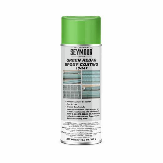 Seymour Green Rebar Spray Paint, Epoxy