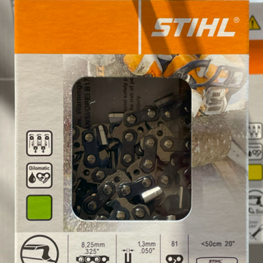 STIHL CHAIN 23RM3-81 .325P .050G OILOMATIC® STIHL RAPID™ Micro™ 3 (RM3)