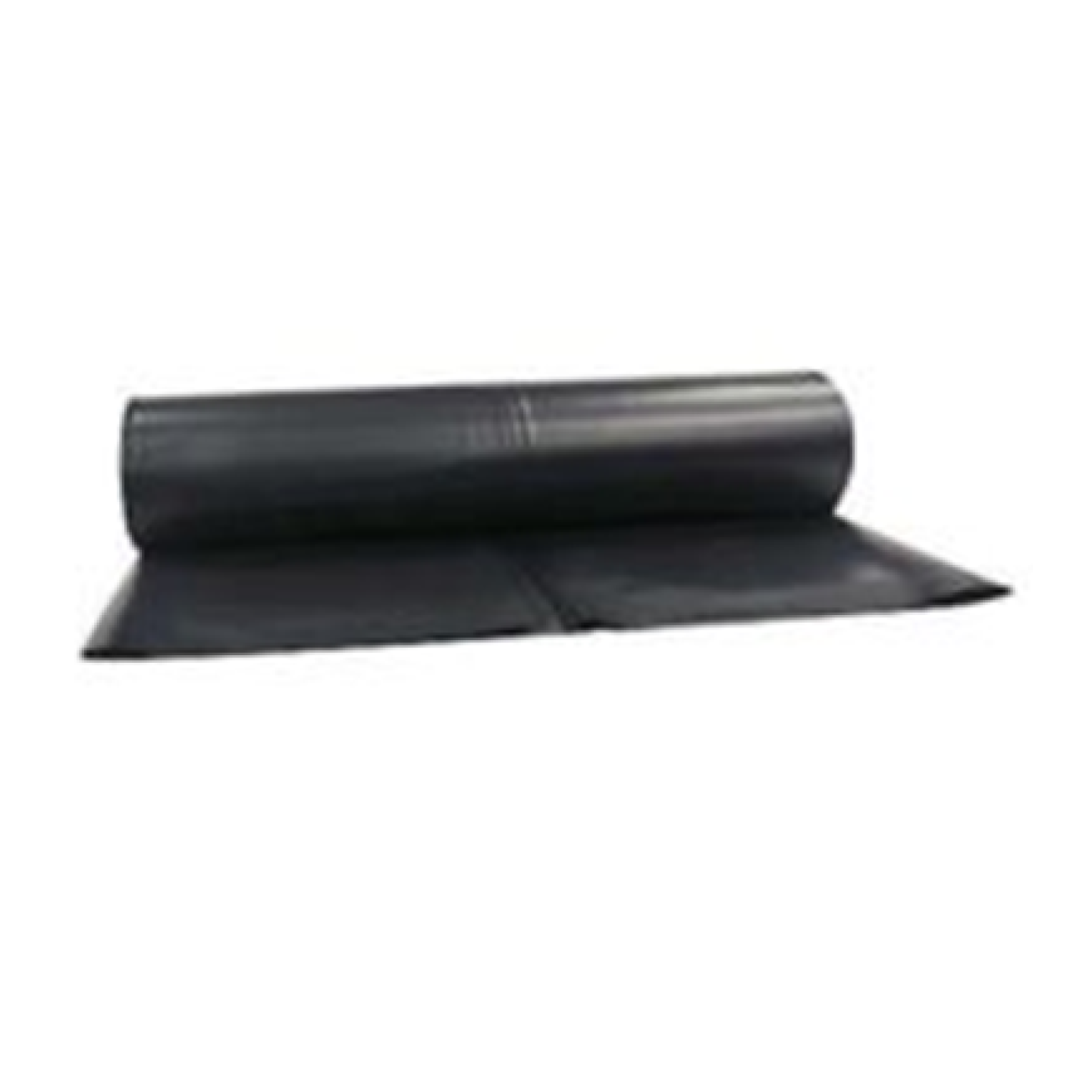 20' x 100' 10 Mil Black Visqueen Image 2