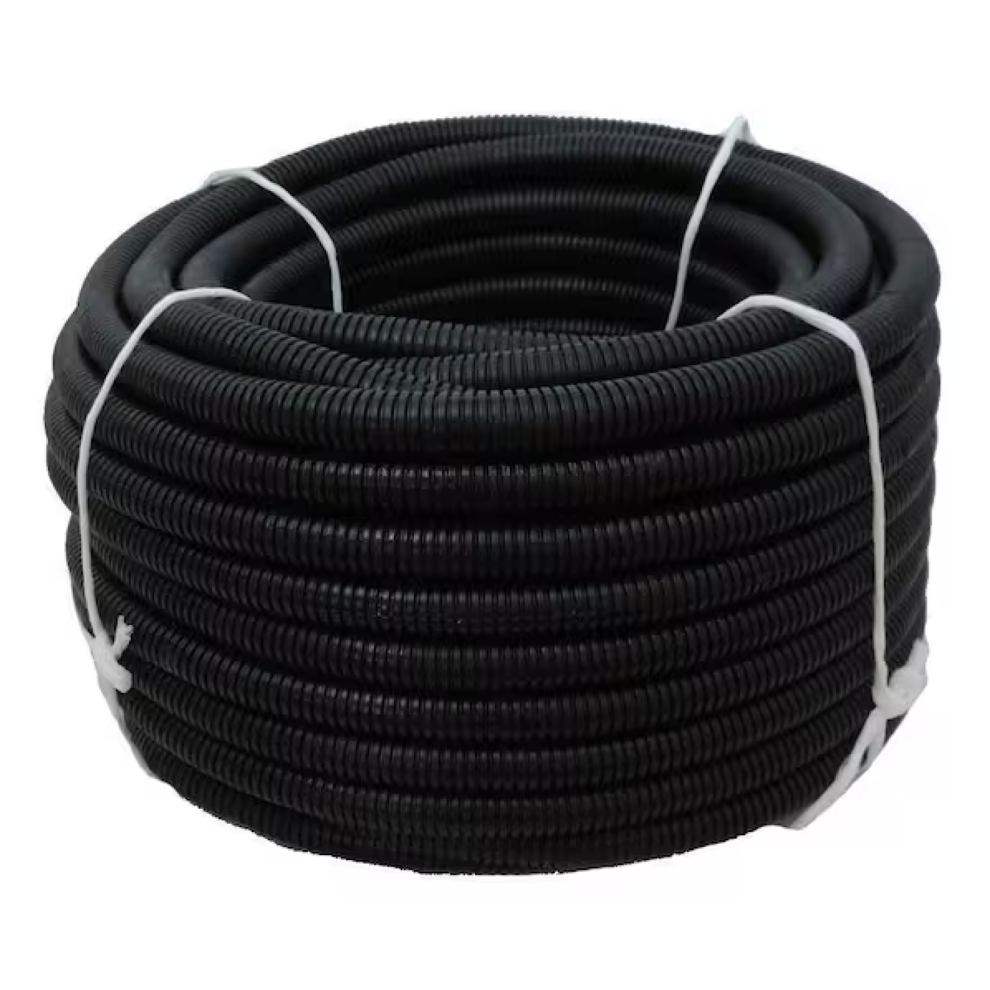 2" x 100' Flexible Corrugated Solid Drain Tile Roll  Image 1