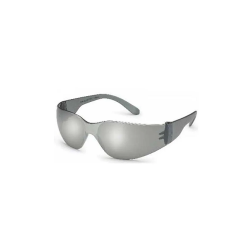 Gateway Safety 468M StarLite Safety Eyewear, Gray Frame, Silver Mirror Lens