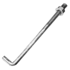 1/2" x 12" Galvanized Anchor Bolts, 50/Box Image 1