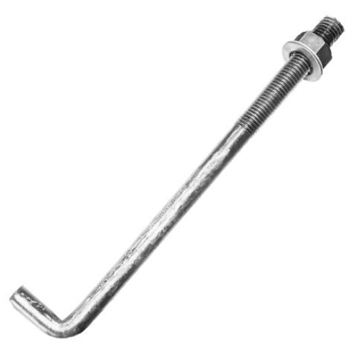 1/2" x 16" Galvanized Anchor Bolt, 50/Box