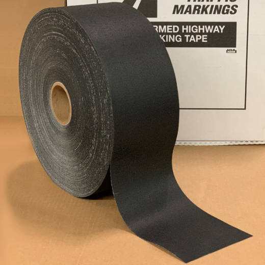 ATM280 Removable Black Hide-A-Line Tape 6" x 360'