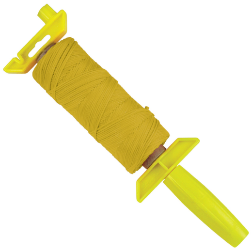Yellow Braided Nylon Mason's Line - 500' EZ-Winder
