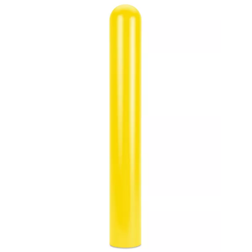 6" x 56" Yellow Domed Bollard Cover/Sleeve