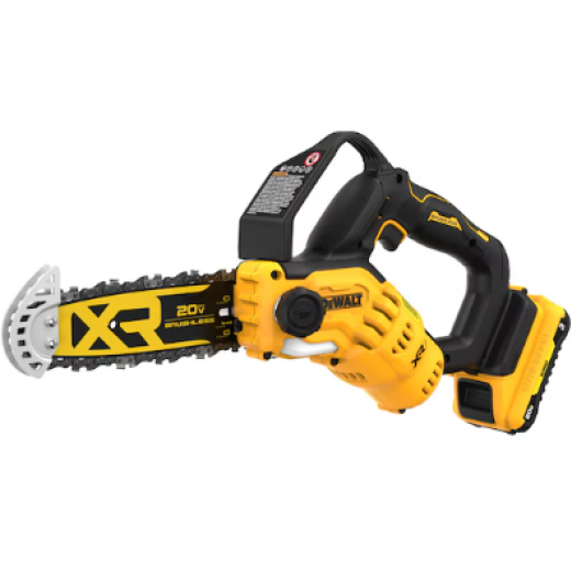 DeWalt 20V MAX* 8 in. Brushless Cordless Pruning Chainsaw Kit
