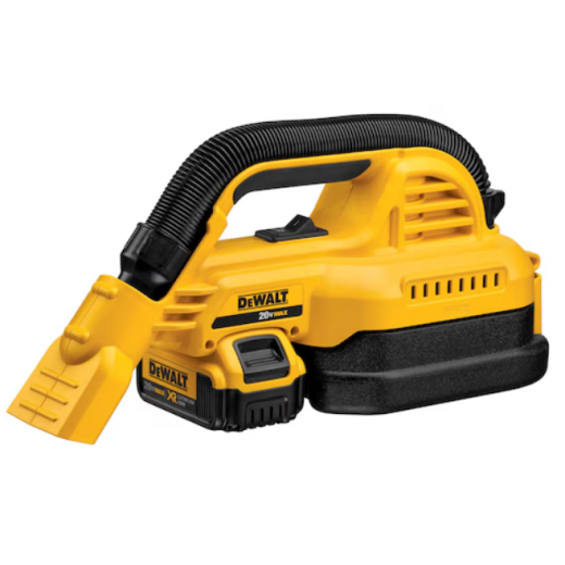 DeWalt 20V MAX* 1/2 Gallon Wet/Dry Portable Vac Kit