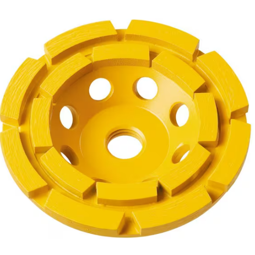 DeWalt Double Row Diamond Cup Wheel 7"x5/8"-11 Arbor
