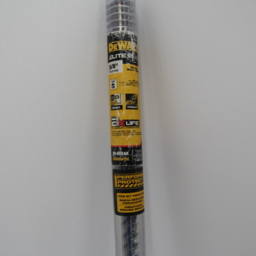DeWalt Elite Series 5/8" x 16" x 21" 4 Cutter SDS-Max Masonry Drill Bit 