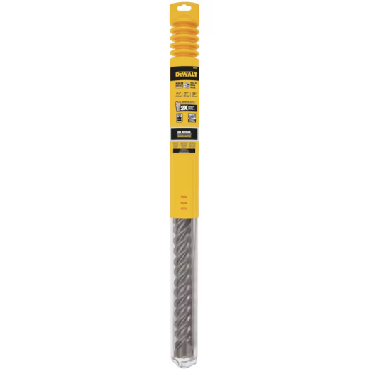 DeWalt Elite Series 1-1/4" x 31" x 36" 4 Cutter SDS MAX Masonry Drill Bits