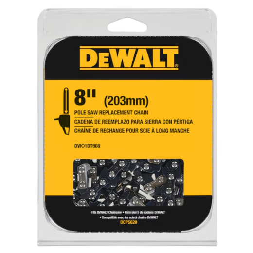 DeWalt 8 in. Pole Saw Replacement Chain