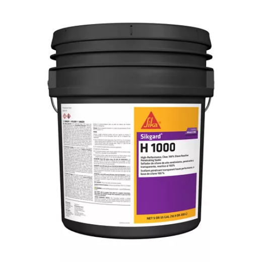 Sikagard H1000 Clear 100% Silane Water-Repellent Sealer, 55 Gallon Drum  