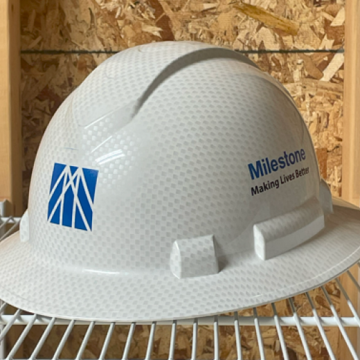 Pyramex Ridgeline® Hydro Dipped Full Brim Hard Hat 