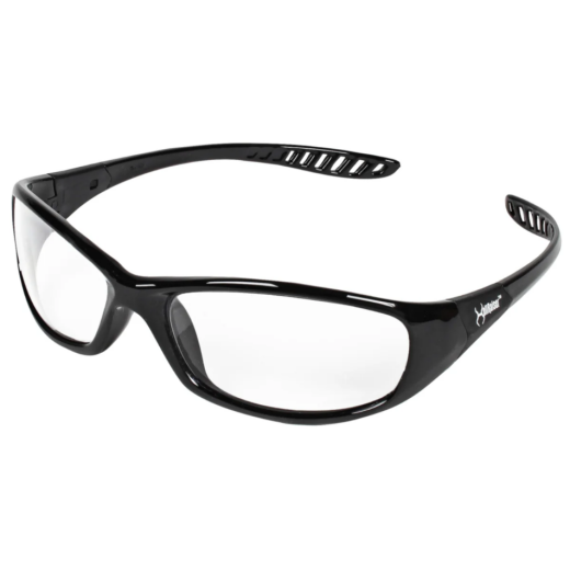 KIMBERLY-CLARK KleenGuard Hellraiser Safety Glasses with Clear Anti-Fog Lens