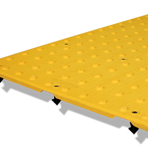 DWS AlertCast 2'x5' Replaceable ADA Tile - Yellow