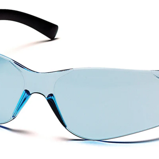 Pyramex Ztek Frameless InfinityBlue Safety Glasses 