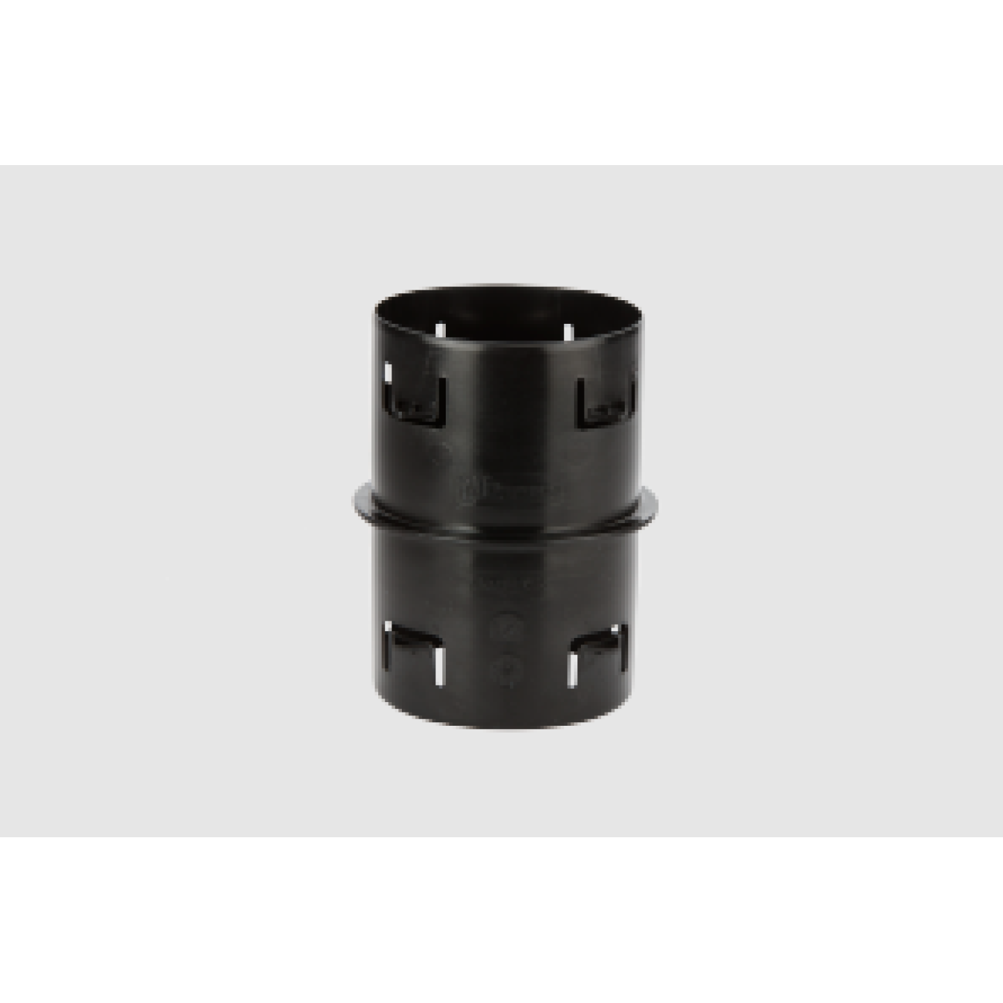 4" Corrugated Tile Internal Snap Coupler Fitting  Image 1