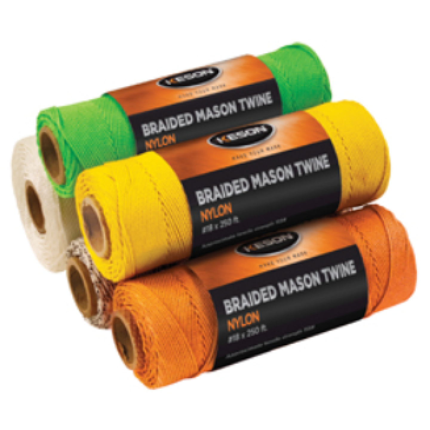 Keson PB500 Pink Braided Mason Twine, 500' Image 1
