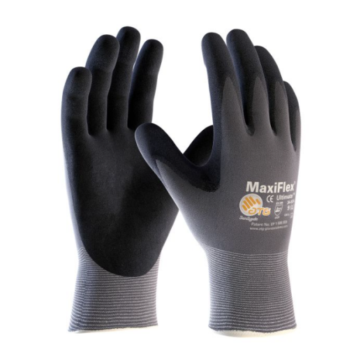Maxiflex Ultimate Gloves Micro Foam Nitrile Coated Palm Coat, XXX-Large