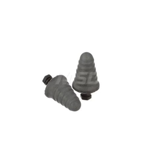 3M E-A-R P1300 Skull Screws Uncorded Earplugs, Gray, Regular