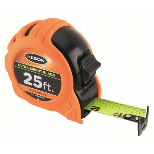 Keson Ultra Bright Blade Tape Measure