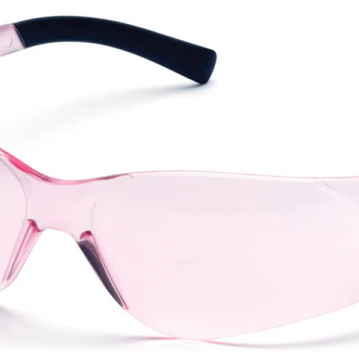 Pyramex Mini Ztek Frameless Pink Safety Glasses 