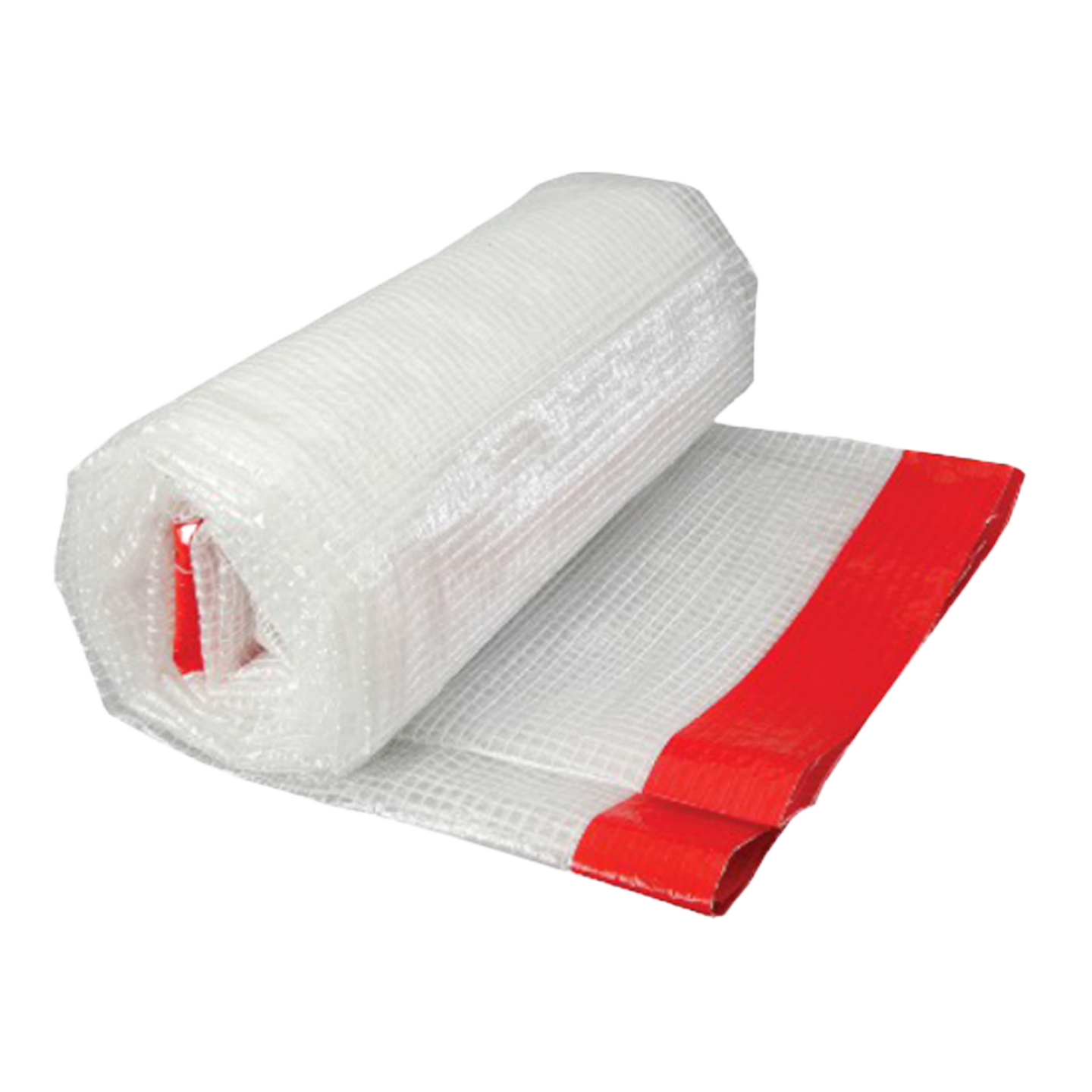 20' x 100' Reinforced Clear Poly Visqueen Image 1
