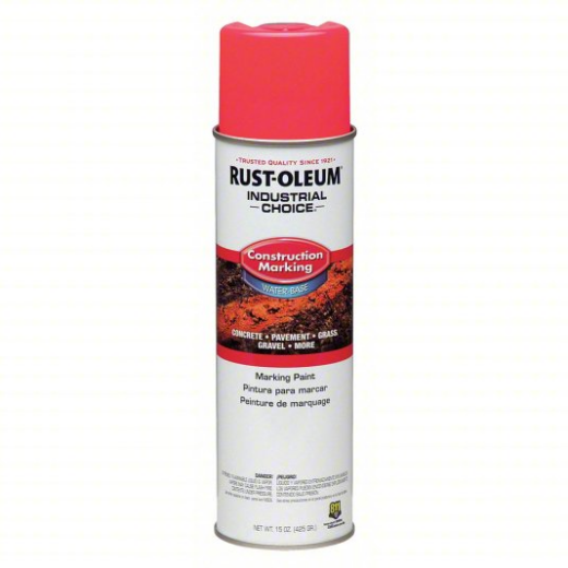 Rustoleum Pink Construction Inverted Marking Paint