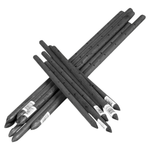 3/4" x 18" Round Nail Stakes 10/Box