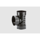 4 " Corrugated Tile Straight Tee Fitting Image 1