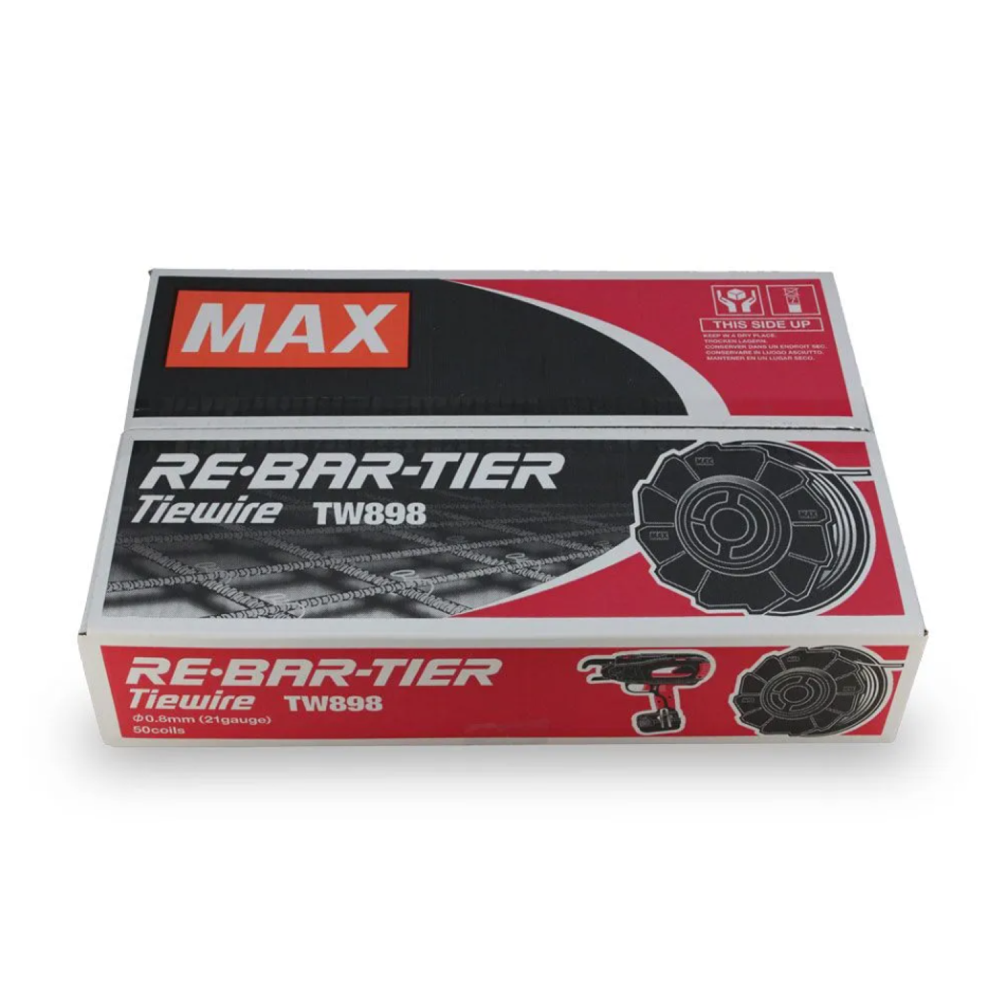 Max Tie Wire Roll TW898 50 Rolls/Box Image 1