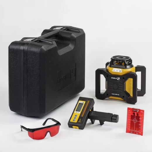 Stabila LAR160 Rotary Laser, 7-piece set